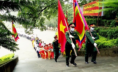 Việt Trì, Lâm Thao: Dâng hương tưởng niệm các Vua Hùng